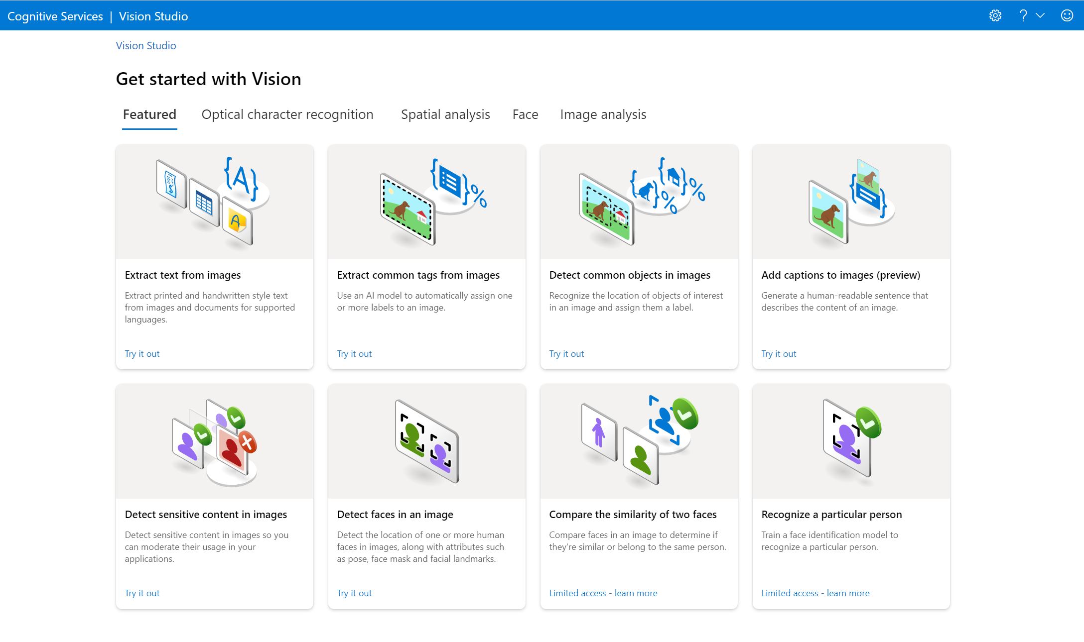 Azure Vision