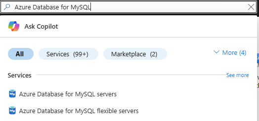 Azure Database for MySQL