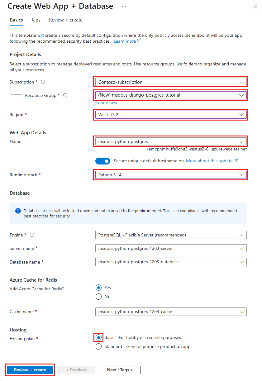Azure Database for PostgreSQL