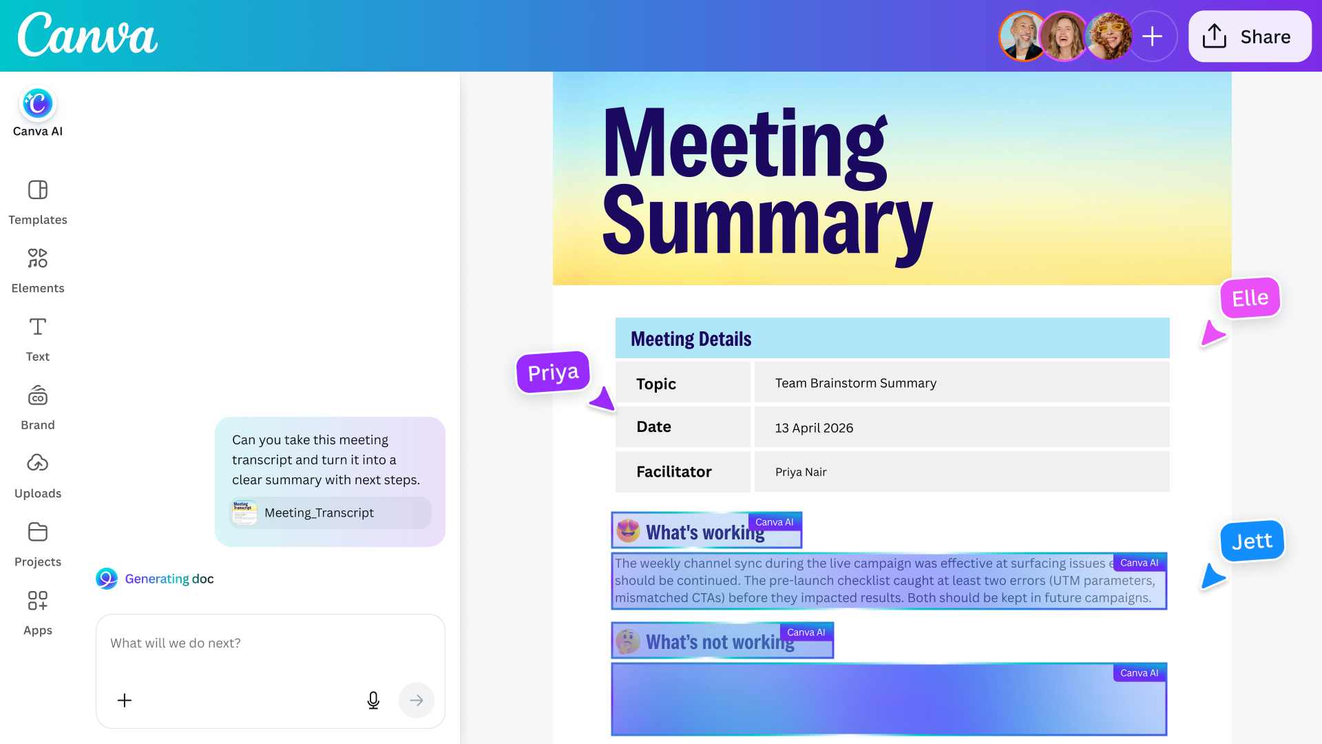 Canva Visual Suite