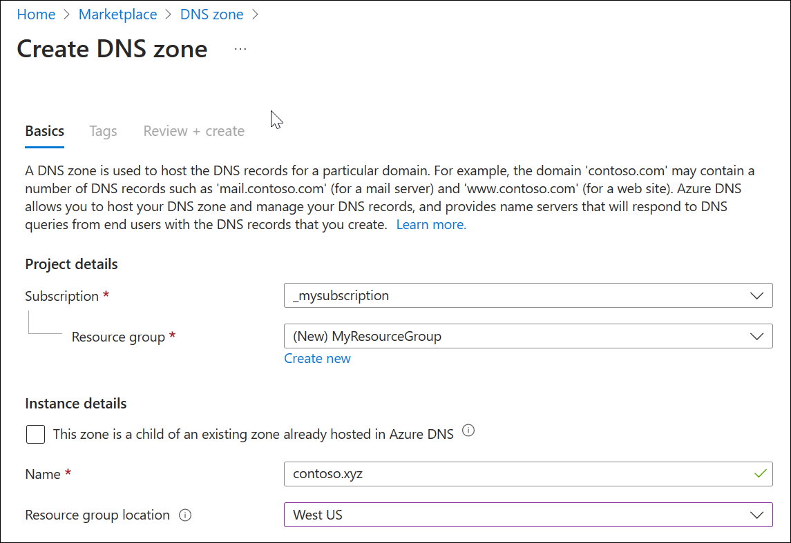 Azure DNS