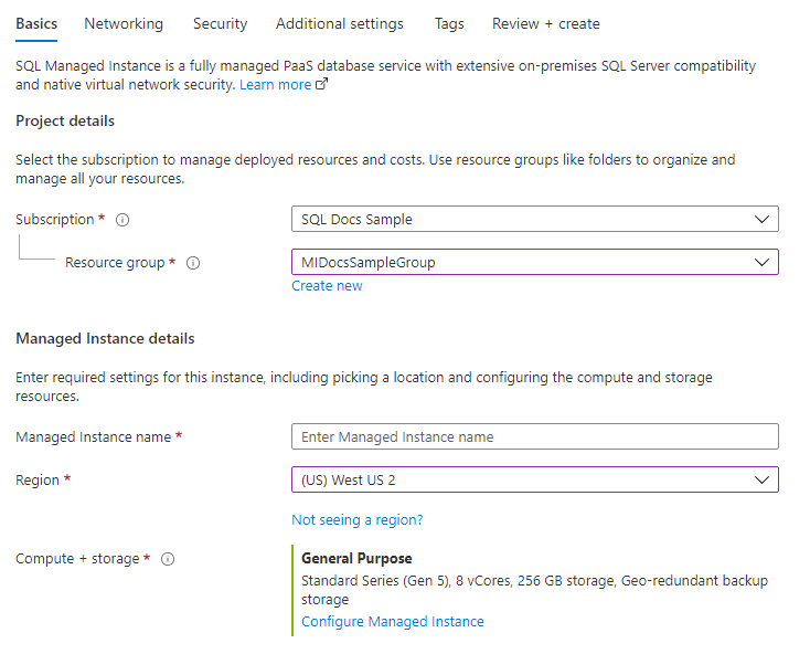 Azure SQL Managed Instance