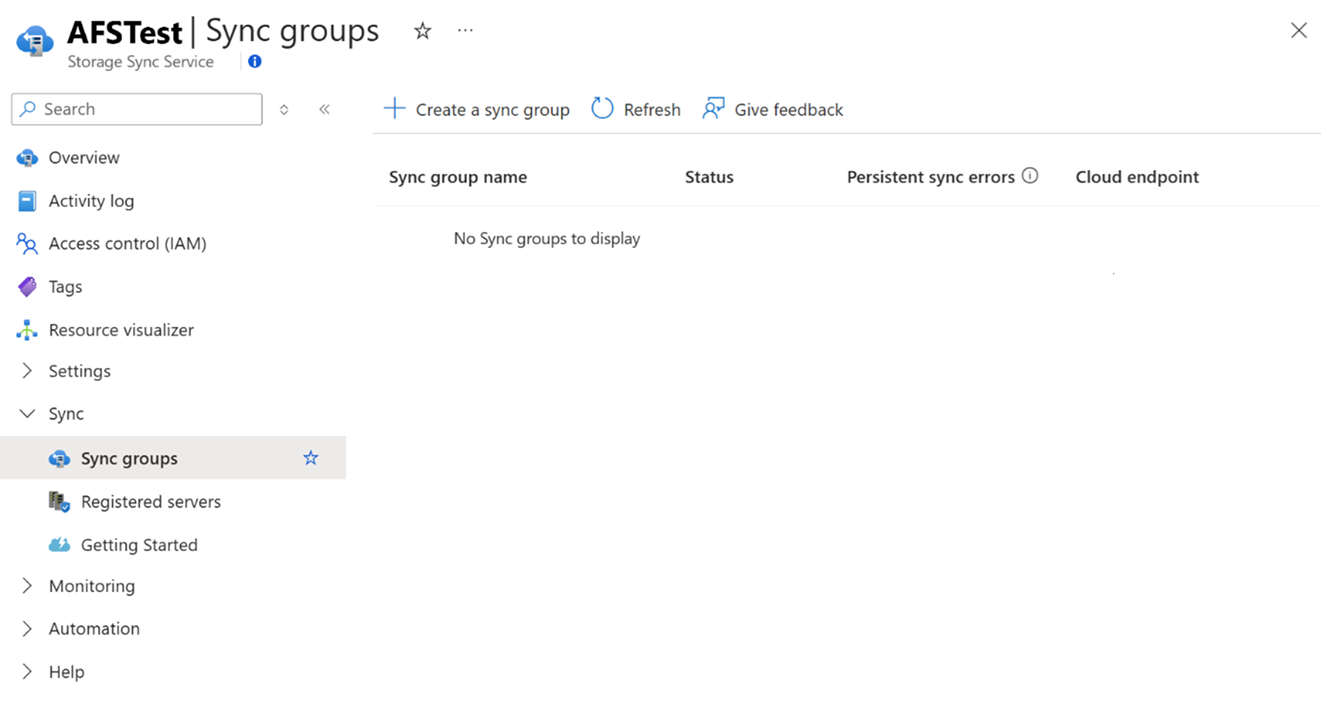 Azure File Sync