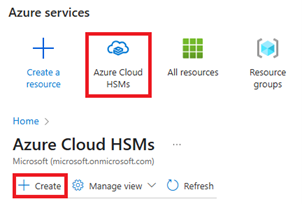 Azure Cloud HSM