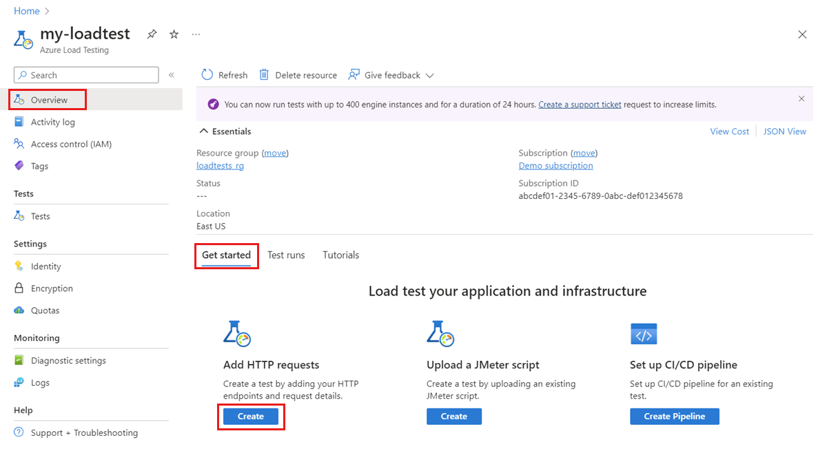 Azure Load Testing