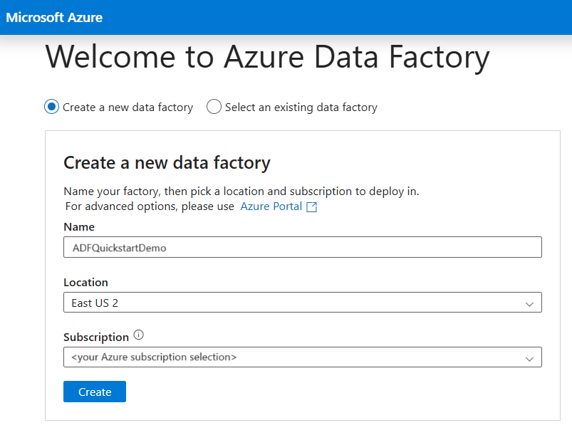 Azure Data Factory