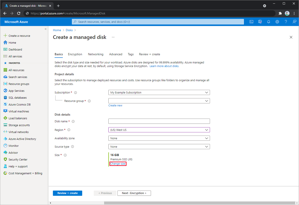 Azure Managed Disks