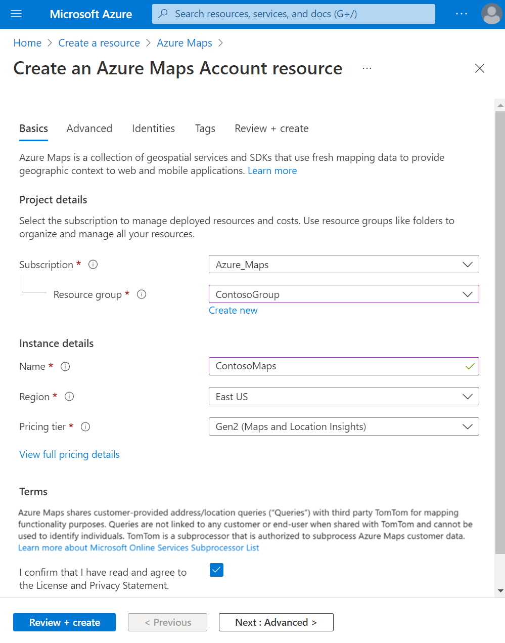 Azure Maps