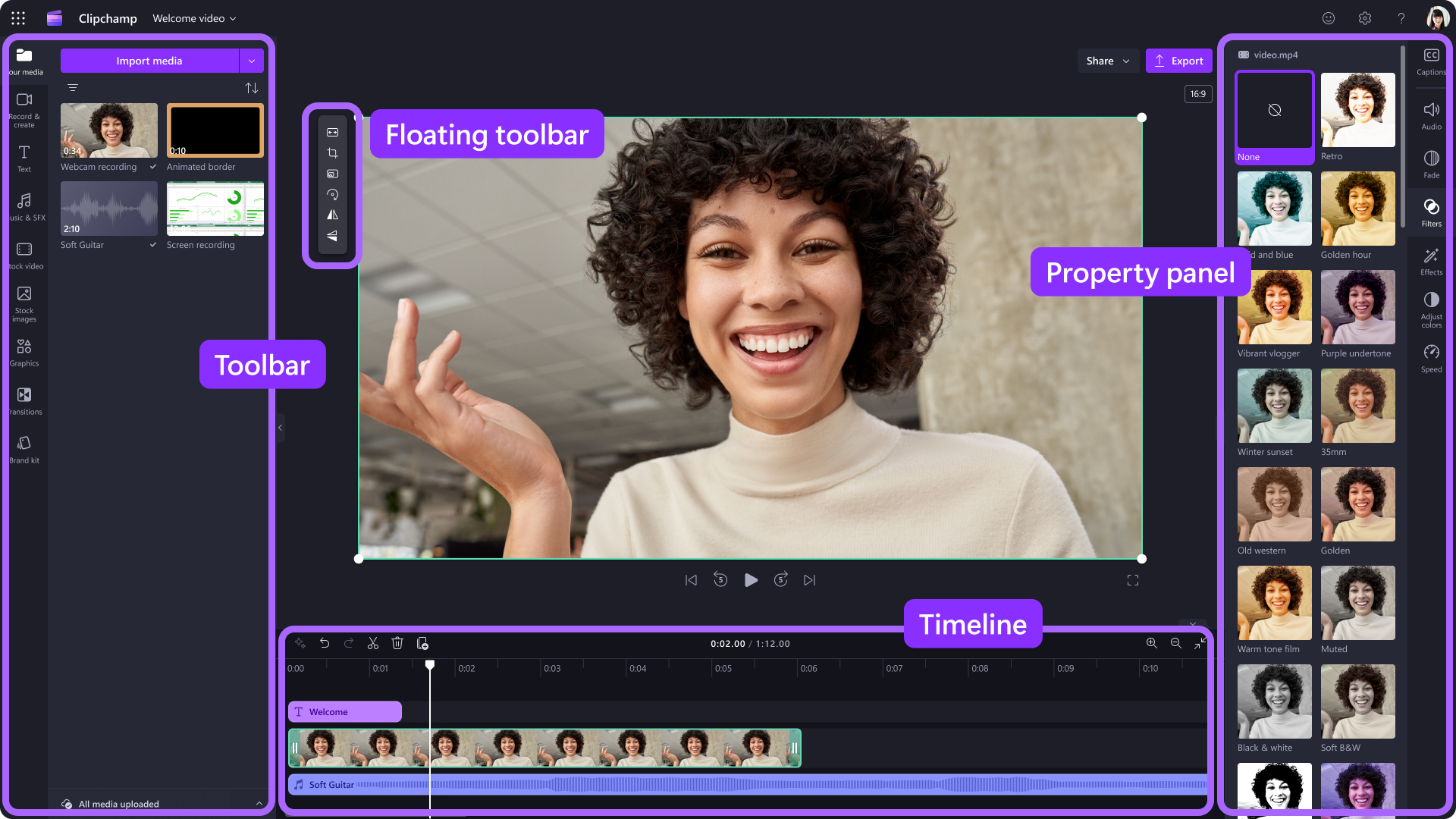 Microsoft Clipchamp