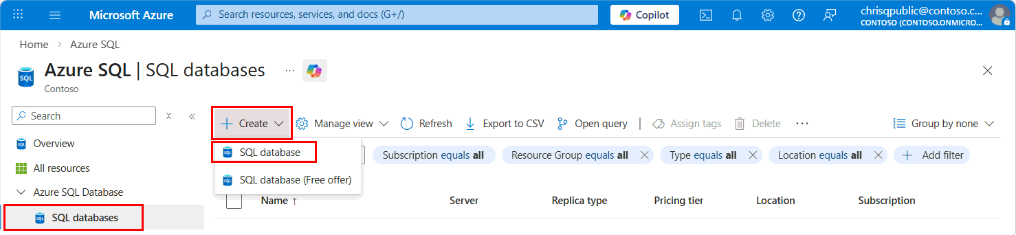Azure SQL Database