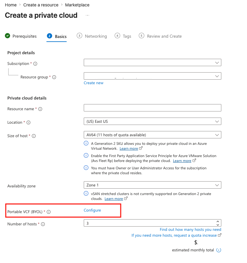 Azure VMware Solution
