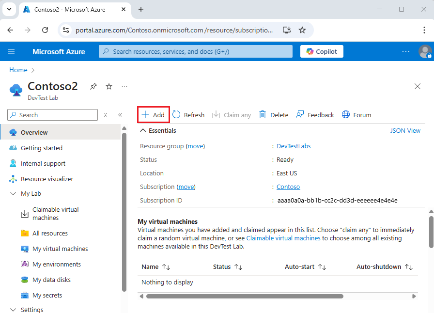 Azure DevTest Labs